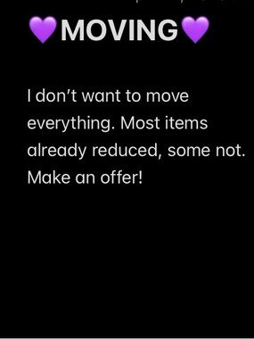SALE !! Moving and I won’t bring everything with me sale